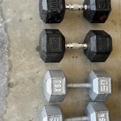 50 Lb Dumbbells