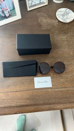 Christian Dior Sunglasses Box, Case, Receipt