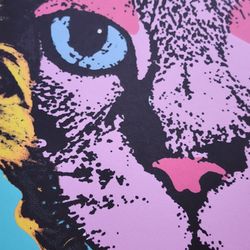 Cat Cult / Cat Gods • Kitty Warhol Archival Print • Marilyn obey Pop Street Art Graffiti