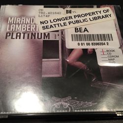 Miranda Lambert - Platinum cd