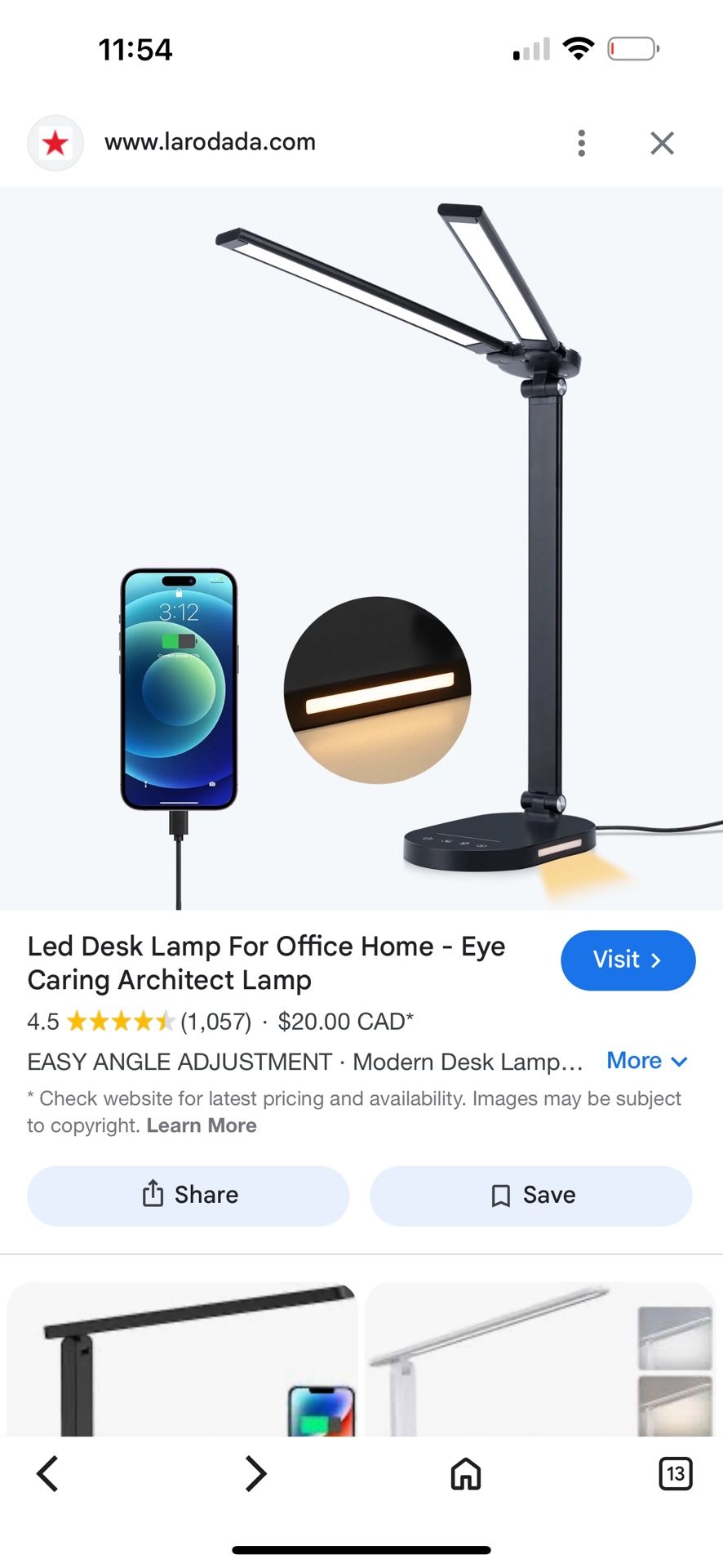 Led Desk Lamp NEW