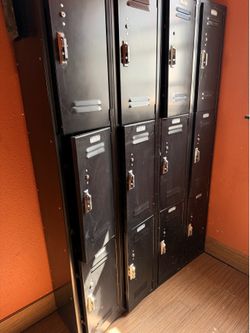 Metal lockers