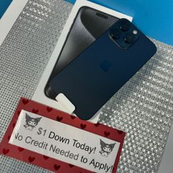 📱 Apple iPhone 15 Pro Max  - Pay $5 to take it home same day - No Credit Needed