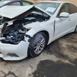 15 Infinity Q50 rear Bumper Trunklid Doors Tailights