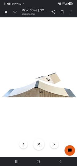 OC Ramps Micro Spine Skate Ramp – New in box