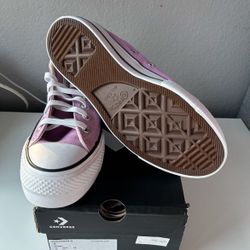High Top Platform Purple Converse