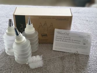 Pampered Chef Decorator Bottle Set