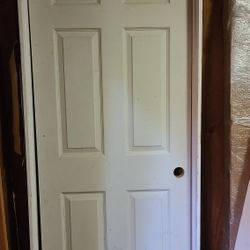 6- Panel Door With Frame 