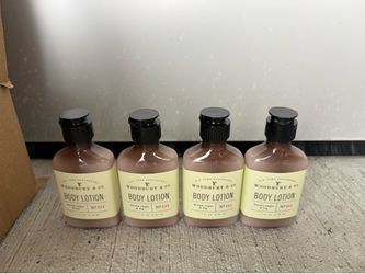 $10 for (50) NEW OLD TOWN APOTHECARY WOODBURY & CO BODY LOTION - brown sugar & fig