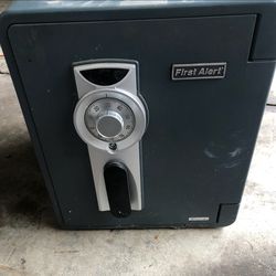 First Alert Safe fire and water resistant