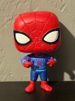 Funko Pop Marvel Spider-Man Holiday Ugly Sweater Bobblehead