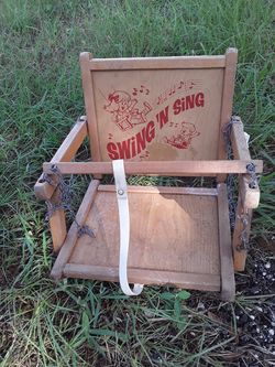 Vintage baby/toddler swing
