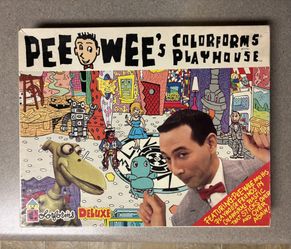 Pee-wee Herman’s Playhouse Colorforms