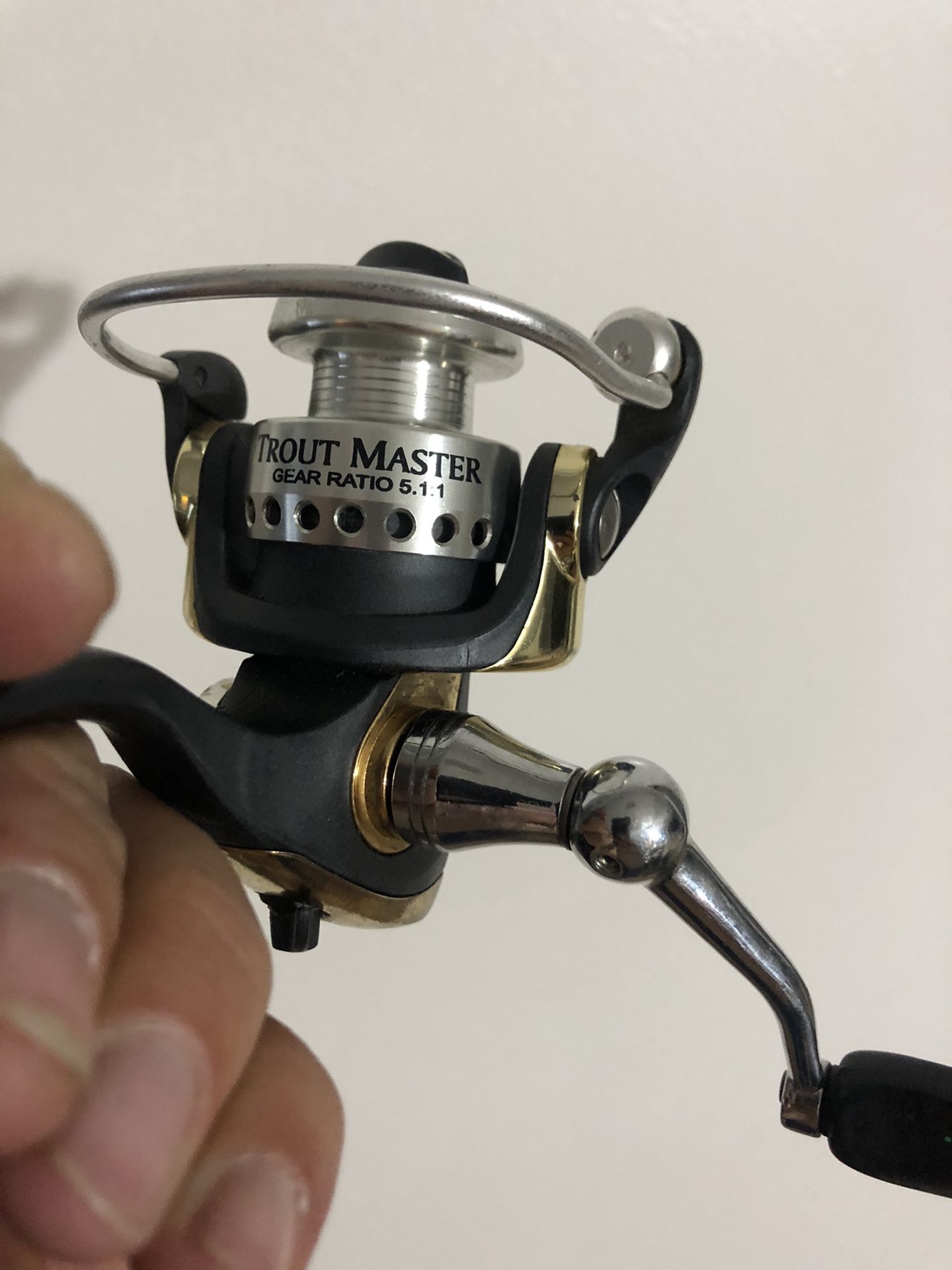 Pinnacle lightweight reel trout master