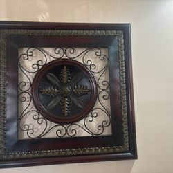 Metal Frame  Wall Art 