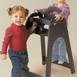 Koala Kare KB105-02KD Commercial Designer High Chair Black