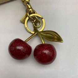 Coach Cherry Bag Charm