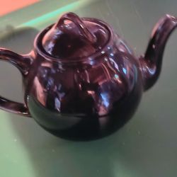 Vintage Black Tea Pot 