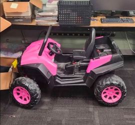 12v Pink Polaris Mini ATV