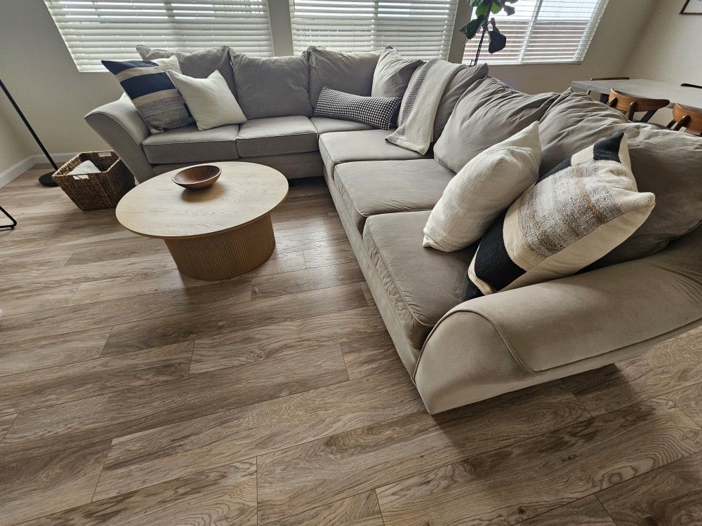 2 Piece, Large Sectional Sofa