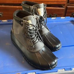 Black Nautica Duck Boot