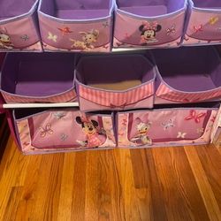 Girl Toy Organizer Mini Mouse