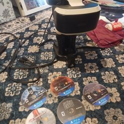 PSVR PLUS GAMES AND STAND