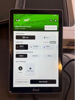 Pinned Golf GPS Tablet