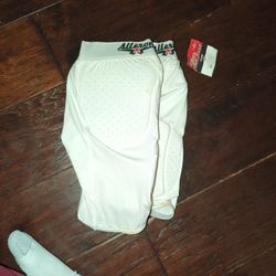 White Football Girdle