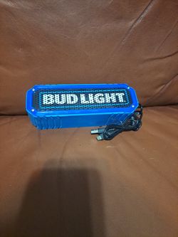 BUD LIGHT SPEAKER 🔊 W/CORD
