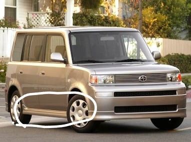 Lower Rocker Flare Right Side Scion Xb