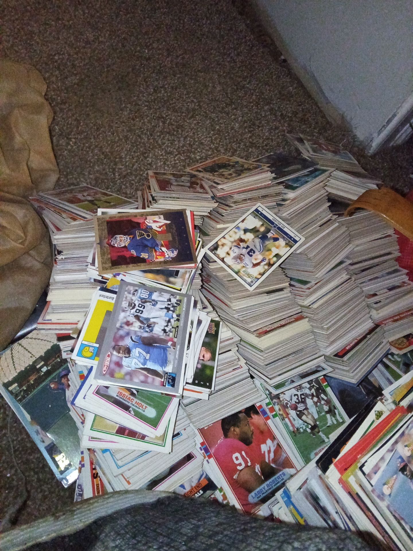 Football cards 1980 to1990s