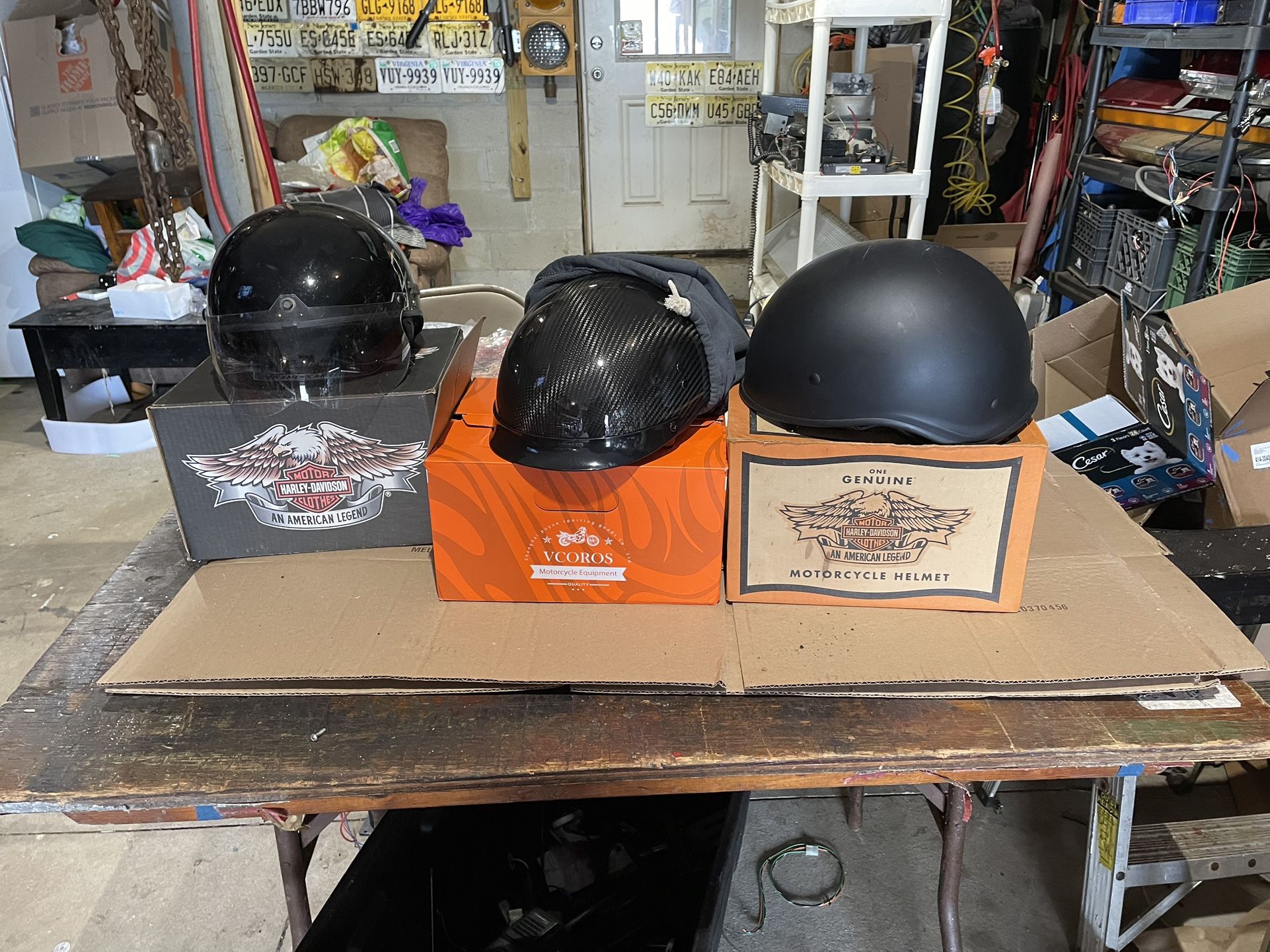 Harley Davidson Helmets In Box