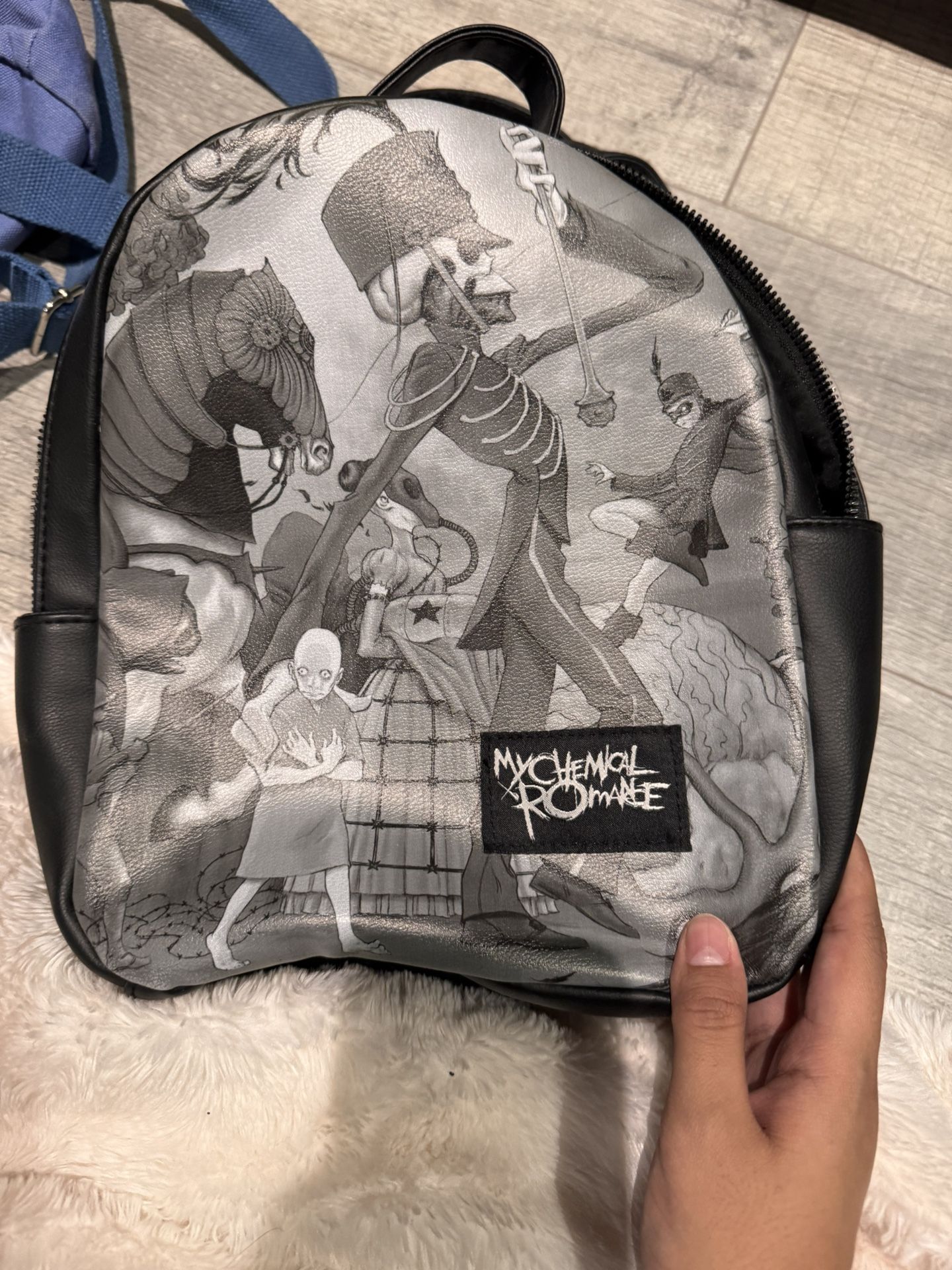 my chemical romance backpack purse