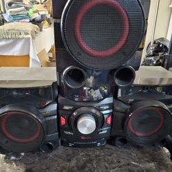 LG CM4550 700W 2.1 Channel Mini Shelf Bluetooth Subwoofer Speaker