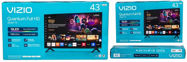 🔥 BRAND NEW VIZIO 43” QLED SMART TV 🔥