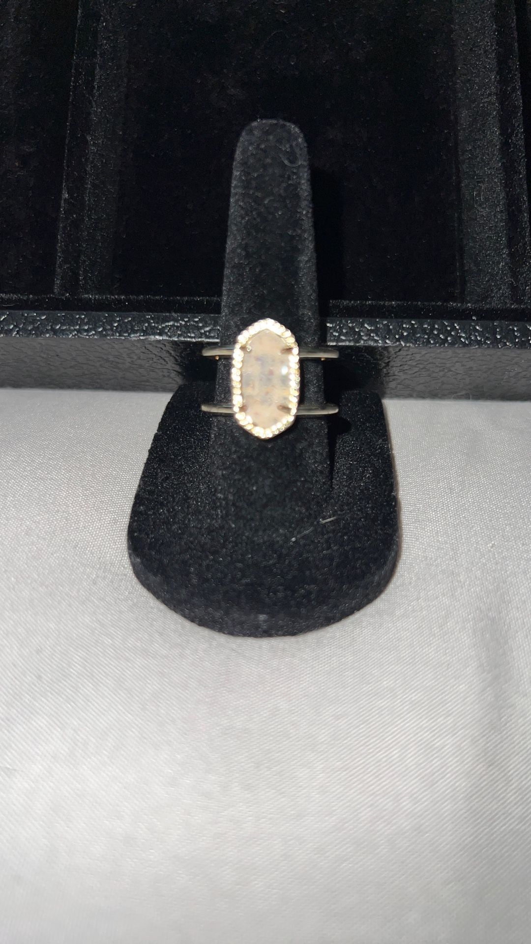 Kendra Scott Elyse Double Band Ring Size 7