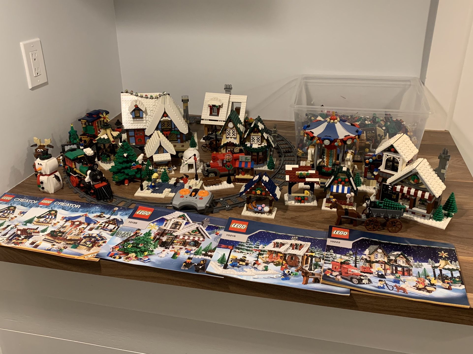 LEGO Winter Village Sets Lot 