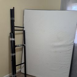 Full Mattress With Bed Frame 
