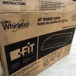 Whirlpool - 30" Recirculating Range Hood - Stainless Steel