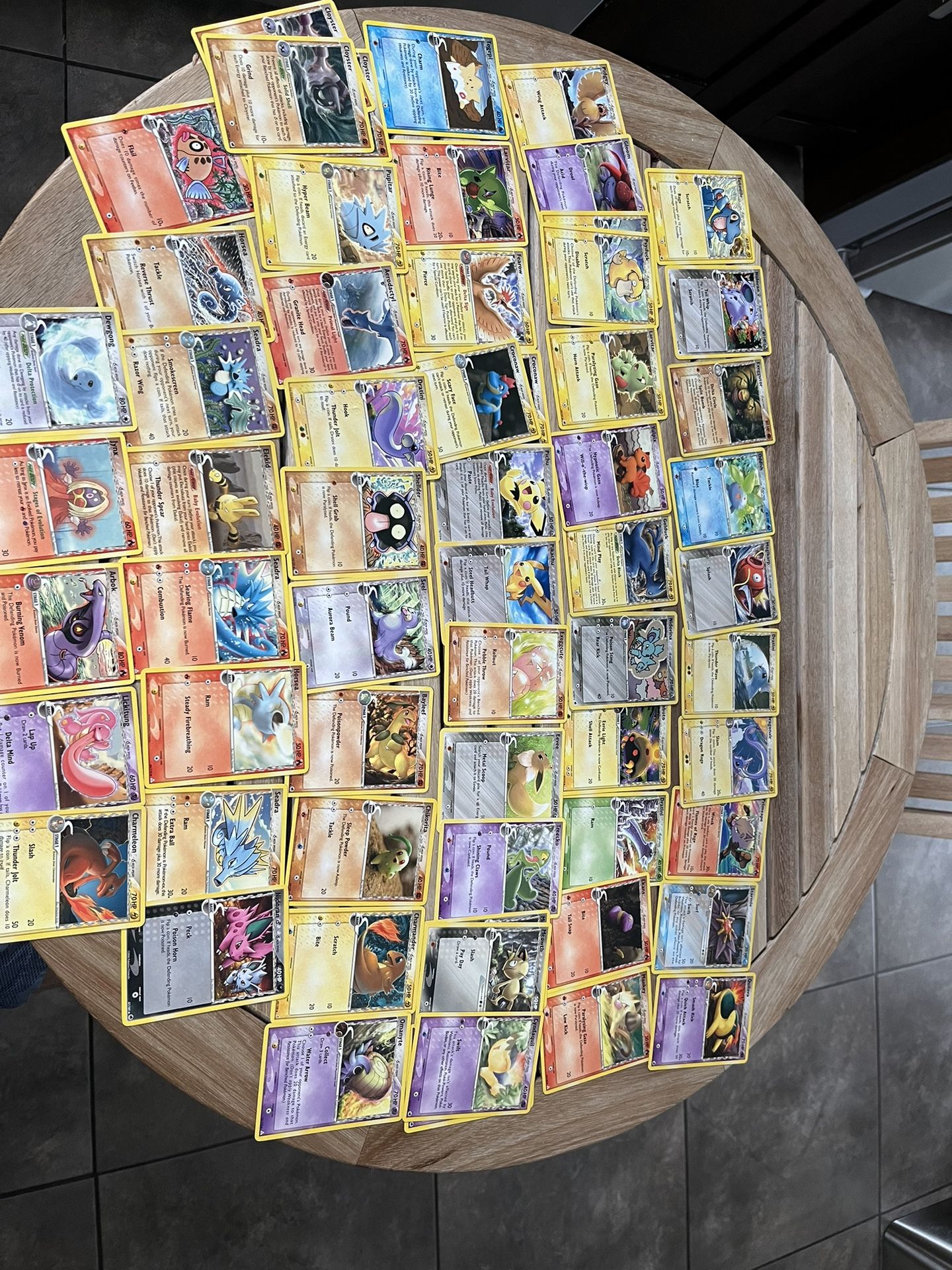 Pokémon TCG delta species card lot bundle 61 non holo rare common uncommon