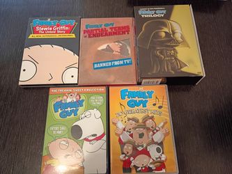Family Guy 5 different dvds