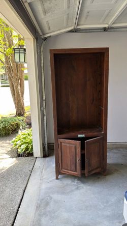 Free Rustic Cabinet
