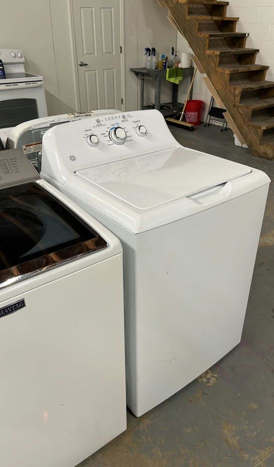 GE Washer White TopLoad LargeCapacity