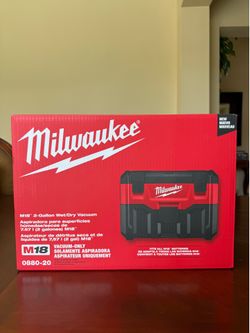 NEW Milwaukee M18 2-Gallon Wet/Dry Vacuum