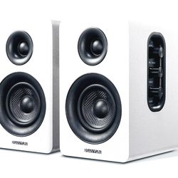 3" Active Bluetooth  Carbon Fiber  Speakers