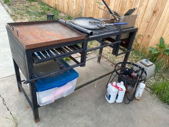 ( Gas) Grill, fryer