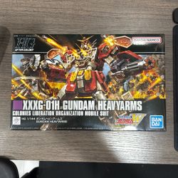 HGAC 1/144 XXXG-01H Gundam Heavyarms Model Kit — Open Box, Never Assembled
