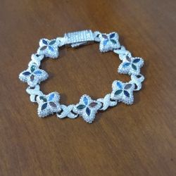 Multi Color Clover Bracelet