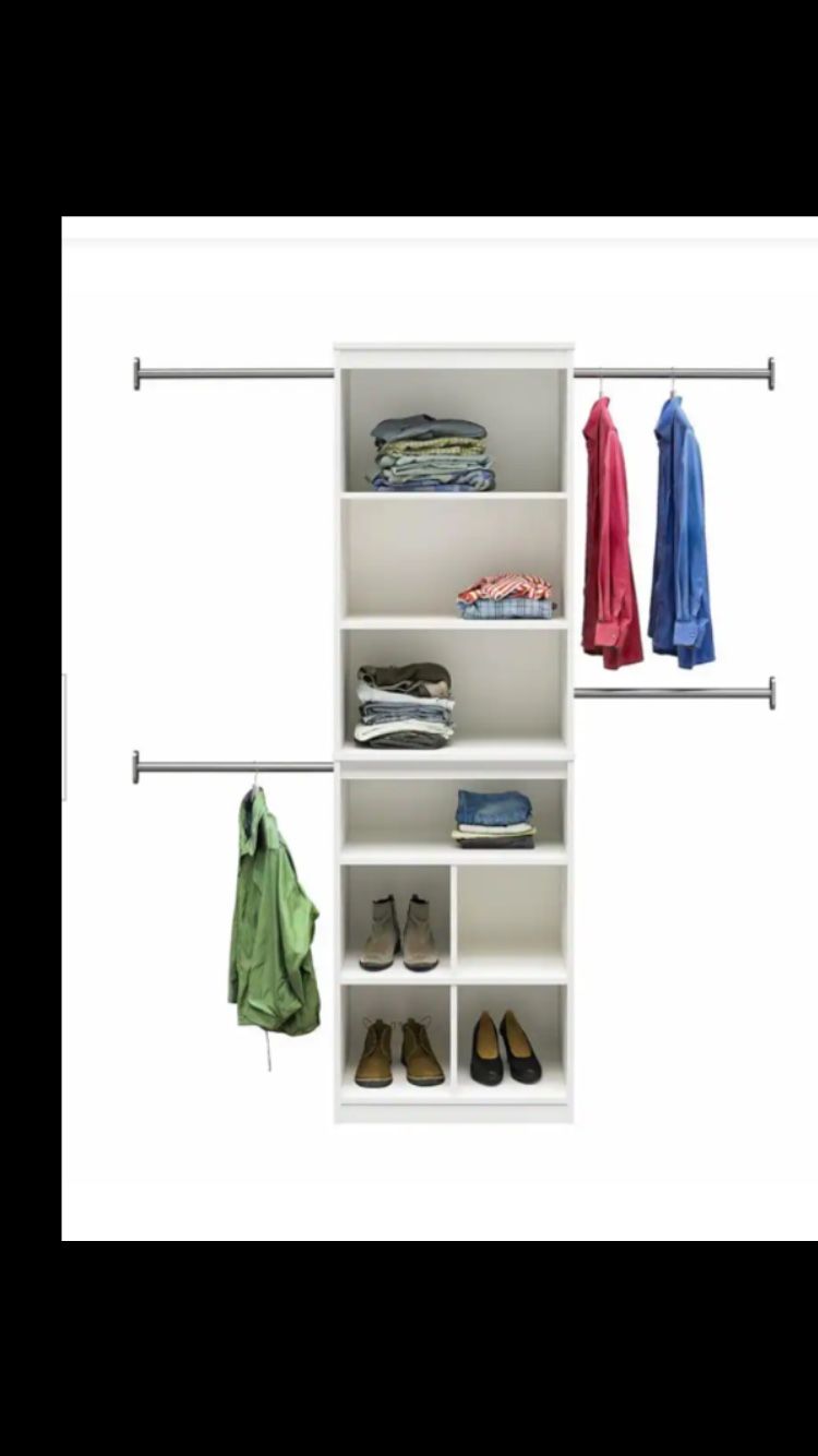 Little Seed Adjustable Closet Organizer System